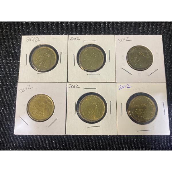 2012 Grey Cup Loonies