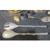 Image 16 : Mixed Metal Melodies! - Assortment of Brass, Silver Plate Home Decor
