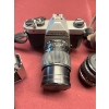 Image 3 : Camera collection. sMC Pentax-A zoom 1:3.5-4.5 35-70mm and ASAHI Pentax K 1000. Additional lenses, 