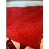 Image 4 : Three:Handmade Patchwork Quilt, Floral Comforter, and Sheepskin Rug