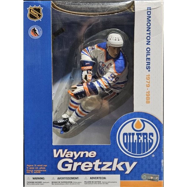 McFarlane Legends Wayne Gretzky 12-Inch Edmonton Oilers Limited-Edition Action Figure (2004)