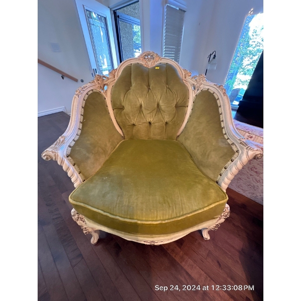 Victorian Arm Chair 33Wx34Dx37T