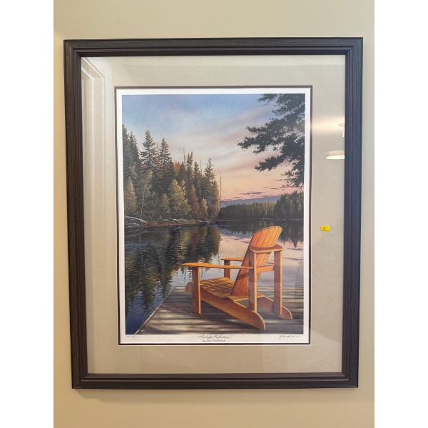 'Twilight Reflection' Limited Edition Print By Jake Vondenbrink, 127/2006 - 28x34
