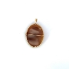 Image 2 : 9KY Cameo Pendant/Brooch 35x26mm 6.21grams