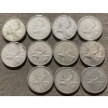 Image 1 : Canadian 25-cent Pieces 80% Silver 64.13 Grams