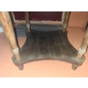 Image 2 : Side Table with Clock Motif 24 T, 24 Diameter Top