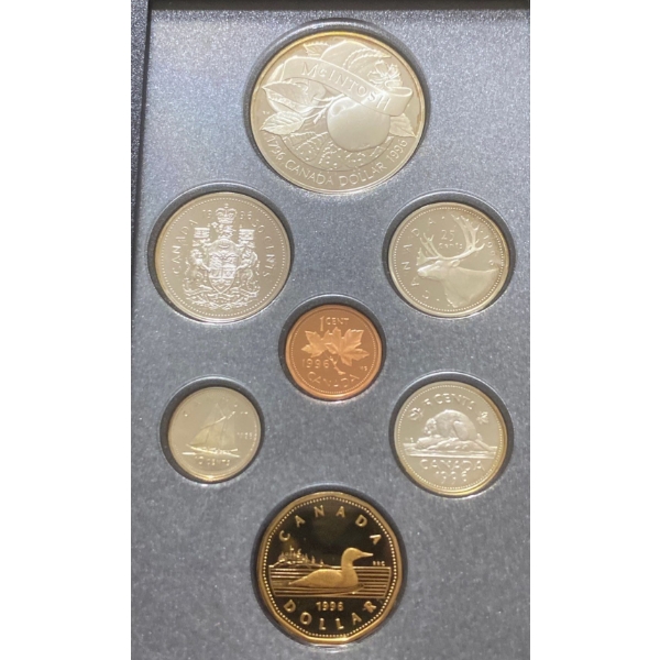 1996 Canadian Proof Set