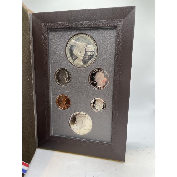 1983 Los Angeles USA Coin Set