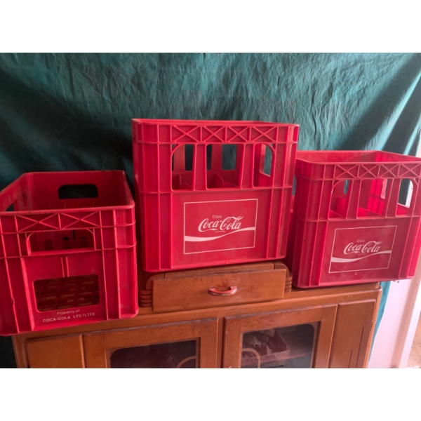 Vintage Coca Cola Crates