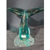 Image 2 : Decorative Glass Whale Tail 8 W, 4 D, 6.5 T 