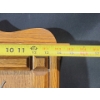 Image 6 : Handcrafted Wooden Wall Clock with Battery Operated Quartz Motor ( 15"W x 31"H)