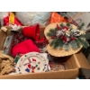 Image 1 : vintage Christmas, angel and decor lots of Christmas tree, decorations, vintage stocking stuffer box