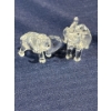 Image 4 : Swarovski Crystal Pair of Elephants