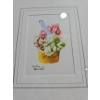 Image 2 : 2 Framed Food Drawings ( Ice Cream and Mushrooms )