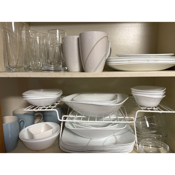 Dish Collection Including Corelle 