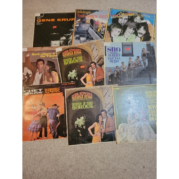 Vinyl Records Collection - TROOPER Herb Alpert Chet Atkins & More