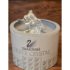 Image 2 : Swarovski Silver Crystal Figurines: Elephant and Fish with Original Boxes