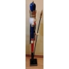 Image 4 : 3 ft. Decorative Holiday Nutcracker Idol Blue Top Hat