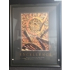 "Exellence" Inspirational Message, 27 X 33 Print Framed Under Glass 