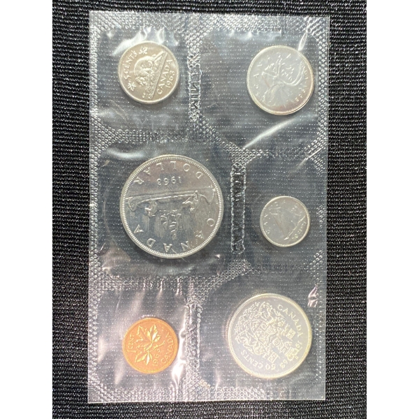 1961 Royal Canadian Mint Uncirculated Proof-Like Set