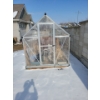 Image 2 : Hybrid 6ftx6ft Greenhouse Clear & Twin Wall Silver Frame Palram-Canopia