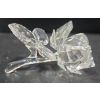 Image 1 : Swarovski Crystal Rose (2"L & 3"T)