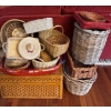Image 1 : Basket Collection Including Large Basket Crate  - 25W, 13T 