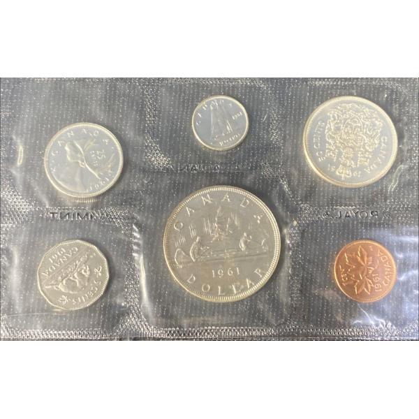 1961 Uncirculated Coin Set