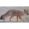 Image 3 : Print of Fox 38 X 26.5 by Michael Dumas, Framed Under Glass 