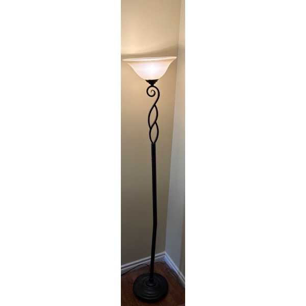 Tall Lamp 72T (Bent; Switch Knob Needs Repair) 