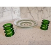 Image 1 : Carlo Moretti Art Glass Bowl And Two Vase 