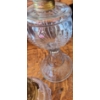 Image 5 : Two Vintage Glass Oil Lamp Bases (No Chimneys Included) 5 T and 10 T 