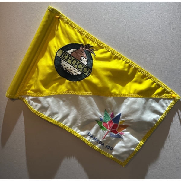Golf Collectible Flag & Books