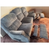 Image 6 : Three Seat Sofa w/ Reclining Feature 52 w, 32 d, 32 h