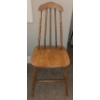 Image 2 : Two Vintage Style Dining Chairs   15" x 14" x 33" tall