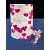 Image 2 : Swarovski Crystal Cow and Bull 1.75H & 1.25H