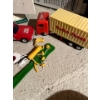 Image 3 : Vintage RadioShack semi made in Hong Kong in good condition along with a little yellow van toy, fire