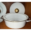 Image 7 : Tiffany Fine China Porcelaine Dinner Dish Set  Made in Japan  Gravy Boat Serving Platters & Dishes