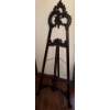 Image 2 : Antique Rococo-Style 20th Century Mahogany Rustic Hand Carved Easel