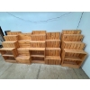 Image 1 : five sets of wood display stands 50 H 30 D w 24”