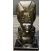 Image 7 : Hand Carved Black Obsidian Aztec Statues- Mexican Made