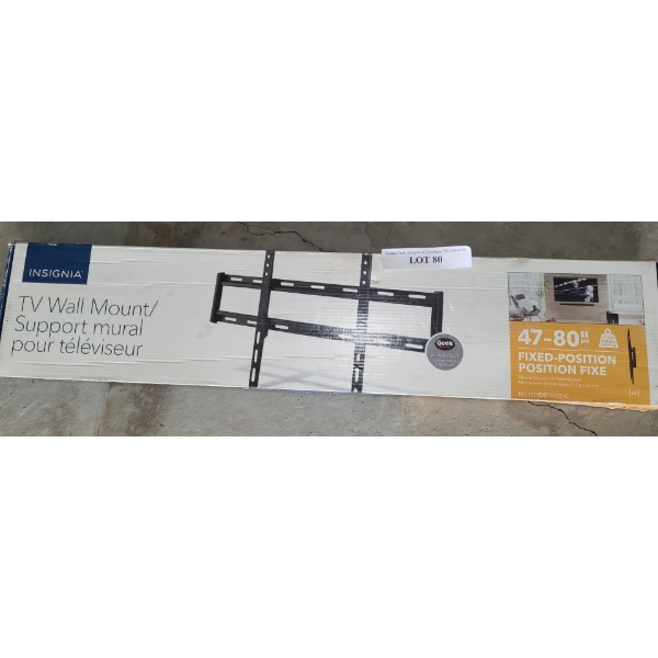 Insignia 47" - 80" Fixed Position TV Wall Mount Model NS-HTVMF1703-C