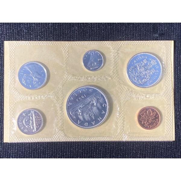 1963 Canadian Silver Uncirculated Coin Set
