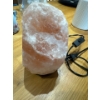 Beautifull'naturally formed himalayan salt lamp needs bulb