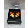 Image 1 : Christian Dior Coral with Gold Shell Clip-on Earrings
