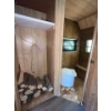 Image 7 : Ultimate Fishing Hut Built In A Vacationer Travel Trailer with 5 Pre made Fishing Holes Wood Burning