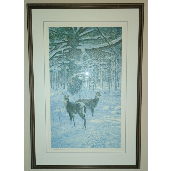"Winter Deer"- White Pines by George McLean  183/450