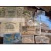 Image 1 : Collection of worl Bills from Germany & New Zealand Also 4 Gold Bills from around the world 