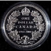 Image 1 : 2001 $1 Striking of Canada's 1911 Silver Dollar, 90th Anniversary - 92.5% Sterling Silver Dollar