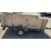 Image 3 : Wooden Utility Trailer with Bonus Lights - Measured in Description